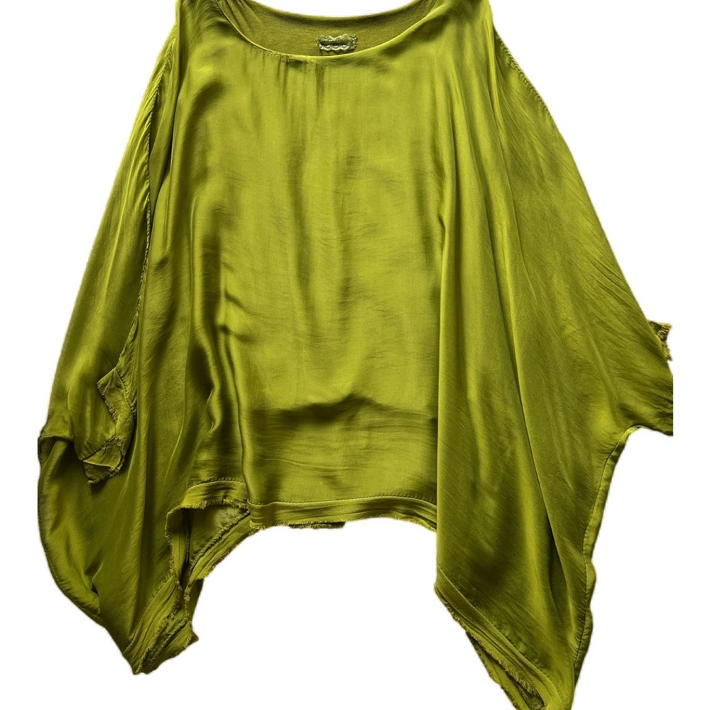 Flowy Green Blouse